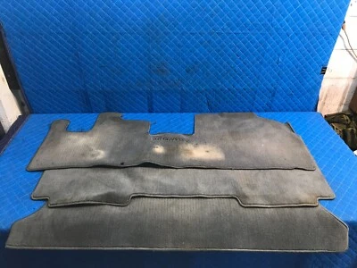 01-04 Juego de alfombrillas de alfombra grises de 3 piezas Honda Odyssey OEM primera 2ª tercera fila OEM Foto 1 de 4