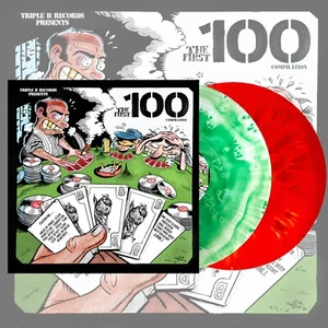 V/A - Triple B Records: The First 100 Hardcore Compilation 2xLP (NEW) Cloudy - Bild 1 von 2