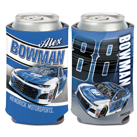 Alex Bowman 2018 Nationwide #88 Car Can Cooler 12 oz. NASCAR Koozie Cover