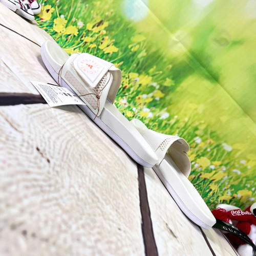 Adidas diapositive donna aSMC bianco sporco GX3119 US7 nuove con etichette