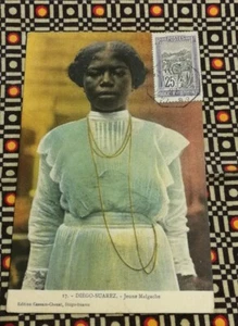 CPA AFRIQUE DIEGO SUAREZ - MADAGASCAR - jeune Malgache - Foto 1 di 2