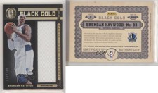 2011-12 Panini Gold Standard Black Gold Threads /149 Brendan Haywood #BG-40