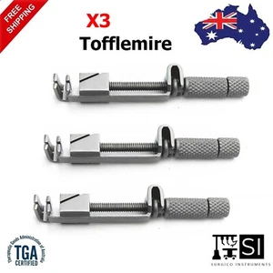 X3 Tofflemire Retainer Universal Matrix Band Retainers Dentist Laboratory Tools - Bild 1 von 4