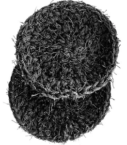 Pot Scrubbers Dish Scrubbies, Pot Scrubby, Kitchen Scrubby, Set of 4 Black - Picture 1 of 1