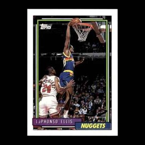 LaPhonso Ellis 1993-94 Topps Rookie Denver Nuggets #319 R328O 72