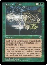 WOTC MtG Mirage Natural Balance (R) NM