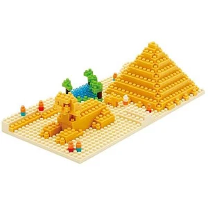 Kawada Nanoblock NBH_033 Great Pyramid of Giza - Picture 1 of 2