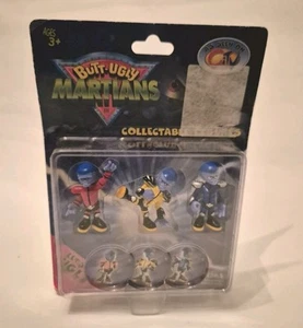 Butt Ugly Martians Collectable Figures with Bog's Battle Disks Sealed - Bild 1 von 5