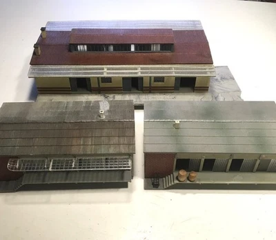 modelleisenbahn HO Zubehör Lager-und Werkhallen Vollmer 553/ Kibri - Bild 1 von 4