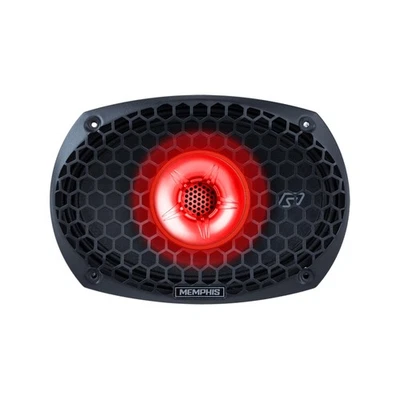 Memphis Audio SRXP69WTV2 SRX 6x9 Pro Speakers 150W 4-Ohm 2-Way RGB LED - Image 1 of 4