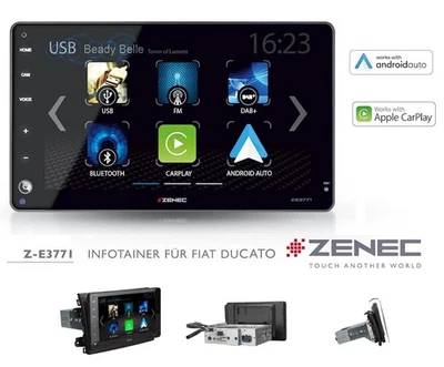 ZENEC Z-E3771 1-DIN DAB + autoradio infotainer media center sistema multimediale - Immagine 1 di 4
