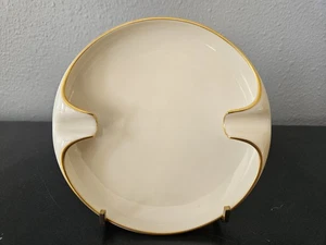 Vintage Lenox runder Aschenbecher mit Goldrand MCM Fine China  - Bild 1 von 5