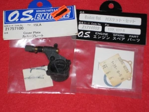 NEW OS MAX 15 LA BACK PLATE & NEEDLE GASKET SET for GLOW MODEL AIRPLANE ENGINE - Picture 1 of 3