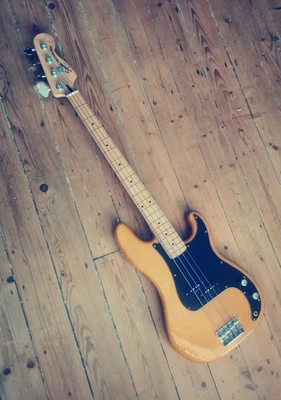 Fender Squier Vintage Modified Precision Bass Amber.  - Image 1 of 4