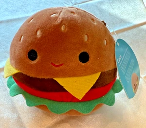 Squishmallows Carl Cheeseburger 8 Zoll Serie 5 2020 Kellytoy Plüsch weich süß - Bild 1 von 6