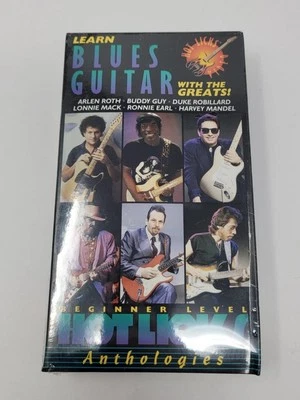 Hot Licks Learn Blues Guitar The Greats Beginner Level Vhs Video Lesson NEW  - Image 1 of 4