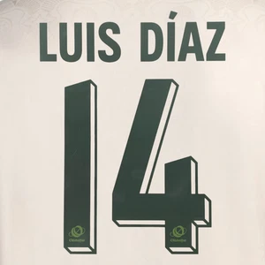 OFFICIAL LUIS DIAZ #14 FC Bayern Oktoberfest 2025-26 Print - Picture 1 of 6