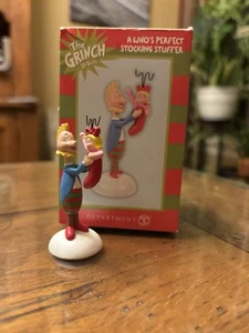 ⭐️Department 56 A Who's Perfect Stocking Stuffer⭐️6007773⭐️Grinch Village⭐️ - Bild 1 von 6