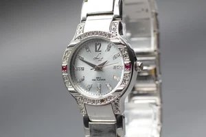 Reloj de cuarzo para mujer Exc+5 Lz colección de joyas LZ-125 999,5 esfera de platino fino - Imagen 1 de 10