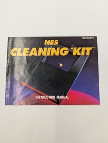 NES Cleaning Kit NES Nintendo Instruction Manual Only