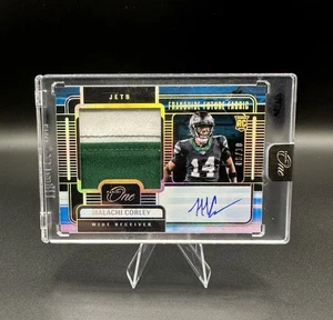 2024 Panini One Malachi Corley Rookie Patch Auto RPA GOLD 06/10 - Picture 1 of 2
