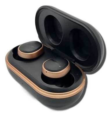 PHILIPS TAT5556 Negro Auriculares 6346 Probado y Funciona - Imagen 1 de 4