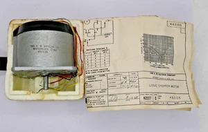 VINTAGE K82105 THE A.W. HAYDON COMPANY LOGIC STEPPER MOTOR REVERSIBLE 12 VDC NOS - Picture 1 of 8
