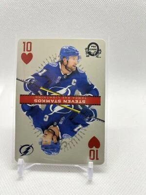 2021-22 O-Pee-Chee Playing Cards #10HEARTS Steven Stamkos - Image 1 of 2