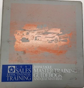 1991 Jeep & Eagle Master Training Guide Sales Effectiveness Training - Picture 1 of 3