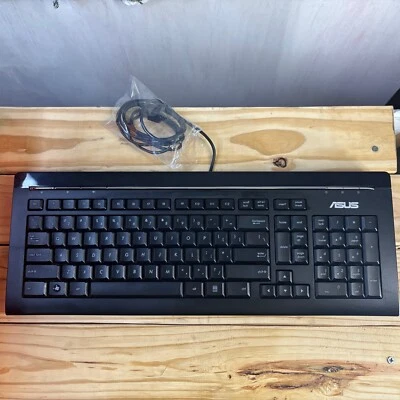 ASUS KB34211 Computer Keyboard - USB  Connection used very good - Image 1 of 4