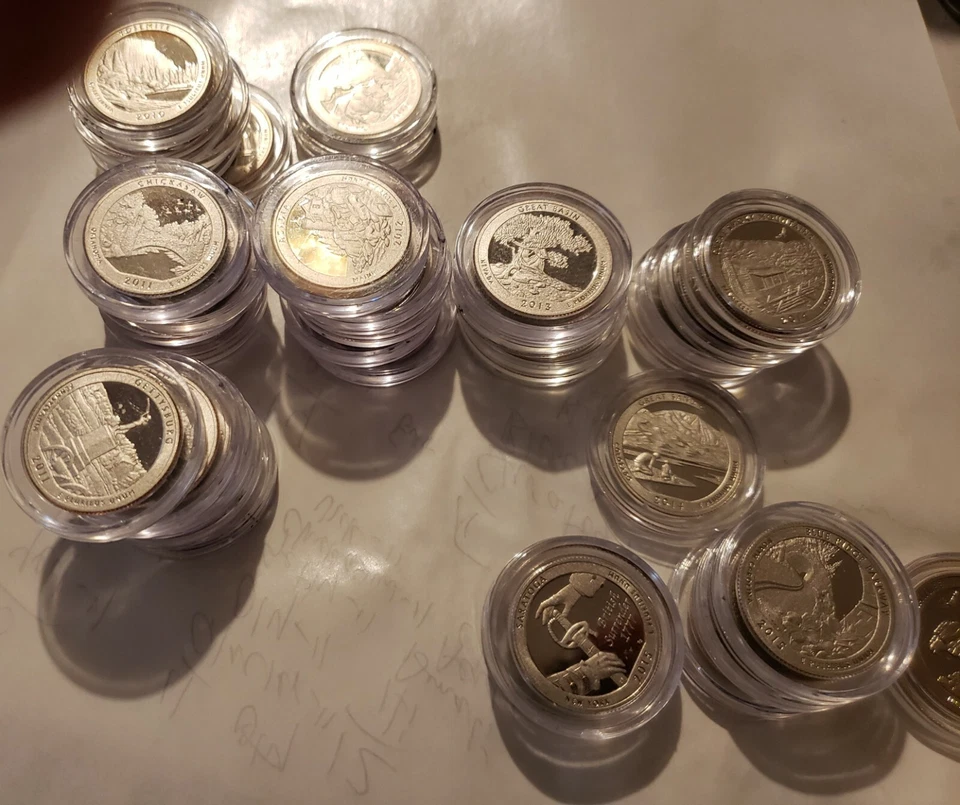 2015 S Clad Saratoga America the Beautiful Quarter Proof  - Image 1 of 1