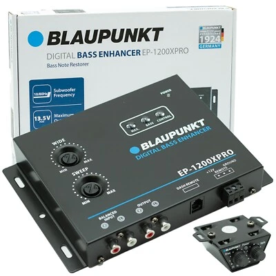 BLAUPUNKT EP1200XPRO In Design Car Audio Digital Bass Restorer Processor New