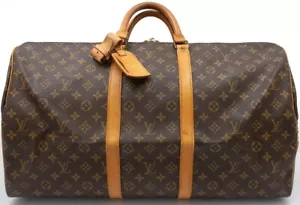 LOUIS VUITTON KEEPALL 55 REISETASCHE BOSTON TRAVEL BAG WEEKENDER TASCHE ZEITLOS - Bild 1 von 16