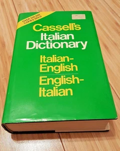 Cassell's Italian Dictionary by Piero Rebora (1985, Hardcover) - Picture 1 of 5