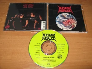 NUCLEAR ASSAULT - Handle With Care - ORG 1st IN-EFFECT press RARE OOP - Picture 1 of 1