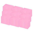 BEZ STÓP Remover Tabletki komórkowe Pads różowe 640 sztuk Waciki celulozowe Paznokcie Manicure
