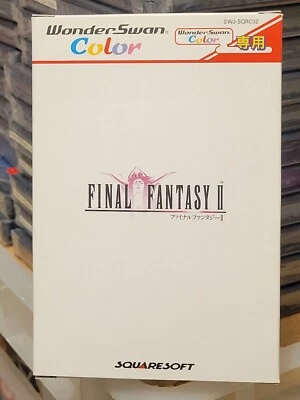 Final Fantasy II 2 (2001) Brand New Factory Boxed Japan WonderSwan Color WSC - Image 1 of 4