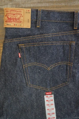 Vintage 1994 Levis 501XX SHRINK-TO-FIT Button Fly Jeans USA Made Mens 46x32 - Image 1 of 4