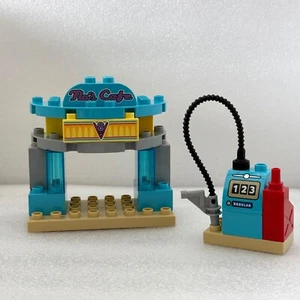 Lego Duplo 10846 Disney Pixar Cars 3 Flo's Cafe No Veicoli Ritirato Raro Incompl - Foto 1 di 11