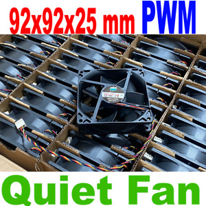 Cooler Master 4 Pin PWM Case Fan / CPU Fan 92x92x25mm Quiet