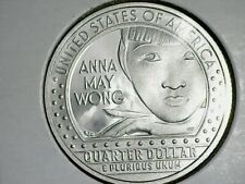 2022 S American Women Quarters Anna May Wong Proof Deep Cameo!
