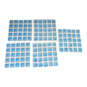 Intex Easy Set Swimming Pool Parts 2-ply Floor Liner 6x6 Repair Patch Lot of 5 - Picture 1 of 4