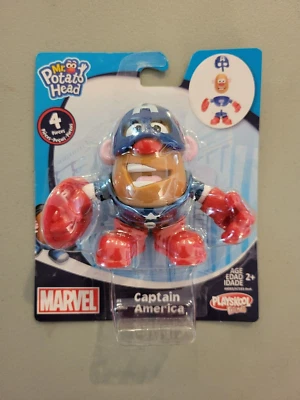 Marvel Mr. Potato Head Capitán América - Nuevo en caja Foto 1 de 2