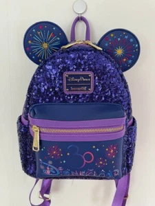 Disney Parks X Loungefly Backpack Disneyland Paris 30th Anniversary Bag From JPN - Picture 1 of 5