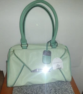 Jessica Simpson Satchel Purse - Medium Hand Bag #JS 6871. Sea Green, Mint. NEW. - Picture 1 of 17