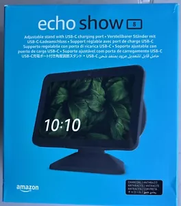 Echo Show 8 (3. Gen) verstellbarer NUR STÄNDER, mit USB-C Ladeanschluss | Anthrazit - Bild 1 von 3