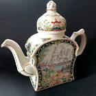 *Vintage Sadler Tea Clipper Tea Pot The World of Tea Collection