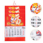 3 Pcs 2023 Chinese Daily Calendar Schedule Year of The Rabbit Decorate