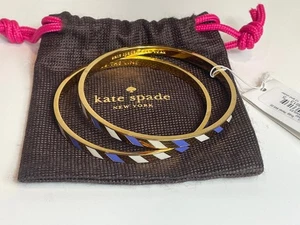 Kate Spade Idiom Armreif Armband Toe The Line Konvolut mit Etui Neu - Bild 1 von 7