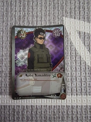 Naruto CCG 2006 Aoba Yamashiro #157 Diamond Foil 1st Edition NM - Image 1 of 2